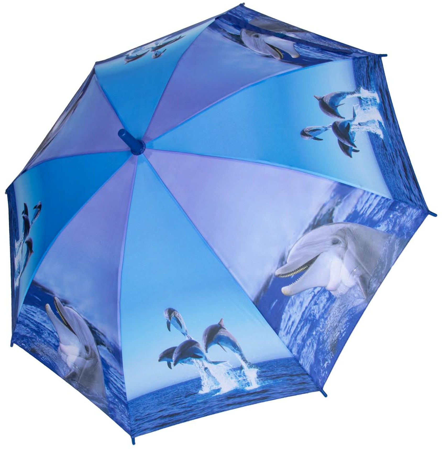 Strotz Kinderregenschirm Mia Matic 549600 – Automatik – Delfin