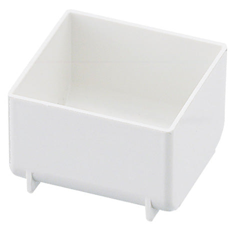Styro Aufbewahrungsbox – weiss, Polystyrol, B 61 × H 46 × T 70 mm, für styro individuell, styro stabil und andere