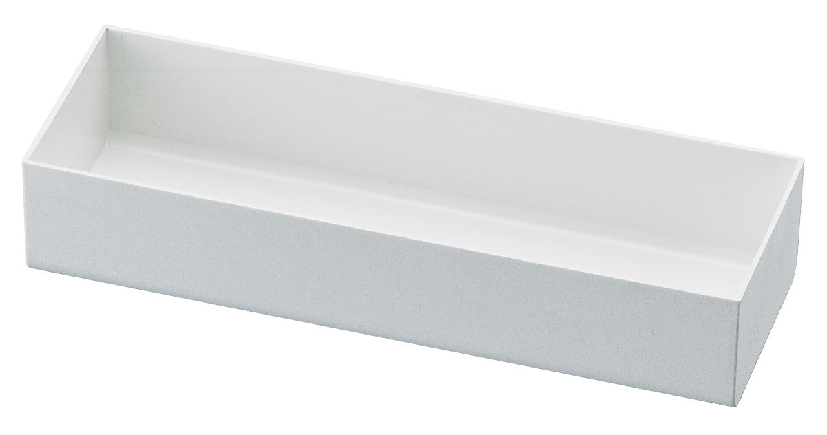 Styro 10-722.05 Ablageschale – weiss, B 223 × H 46 × T 82 mm, für STYROKAY, STYRO MODUL, STYRO STABIL