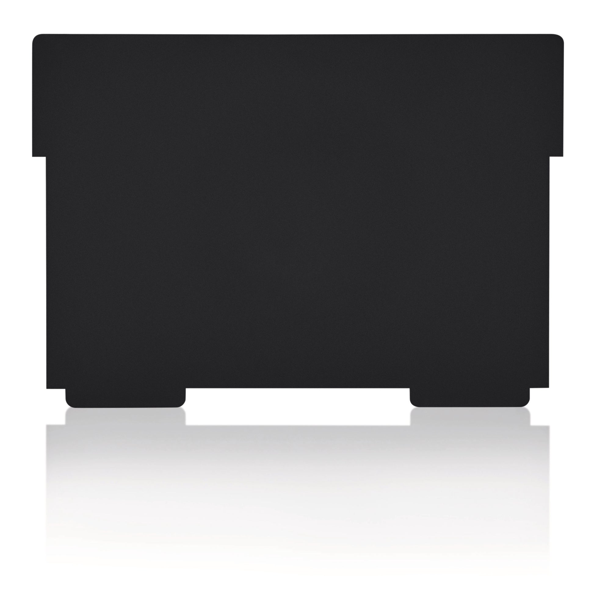 Styro Schwenkplatten – für A5 quer – 2 Stk, schwarz