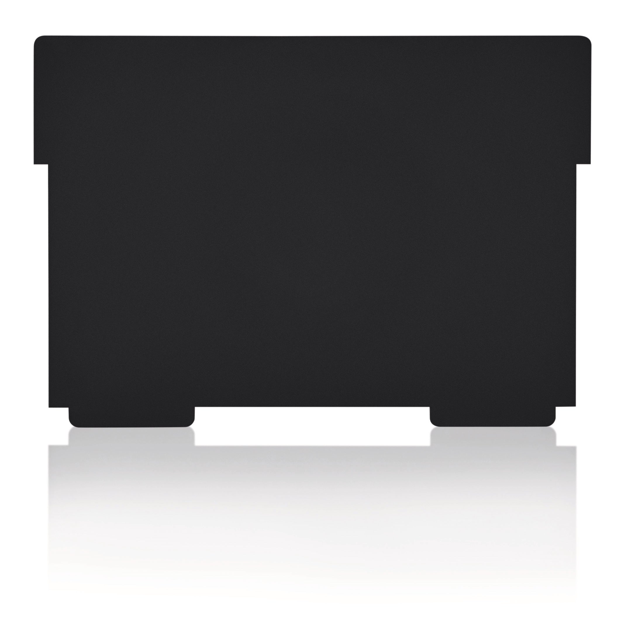 Styro Schwenkplatten – für A5 quer – 2 Stk, schwarz