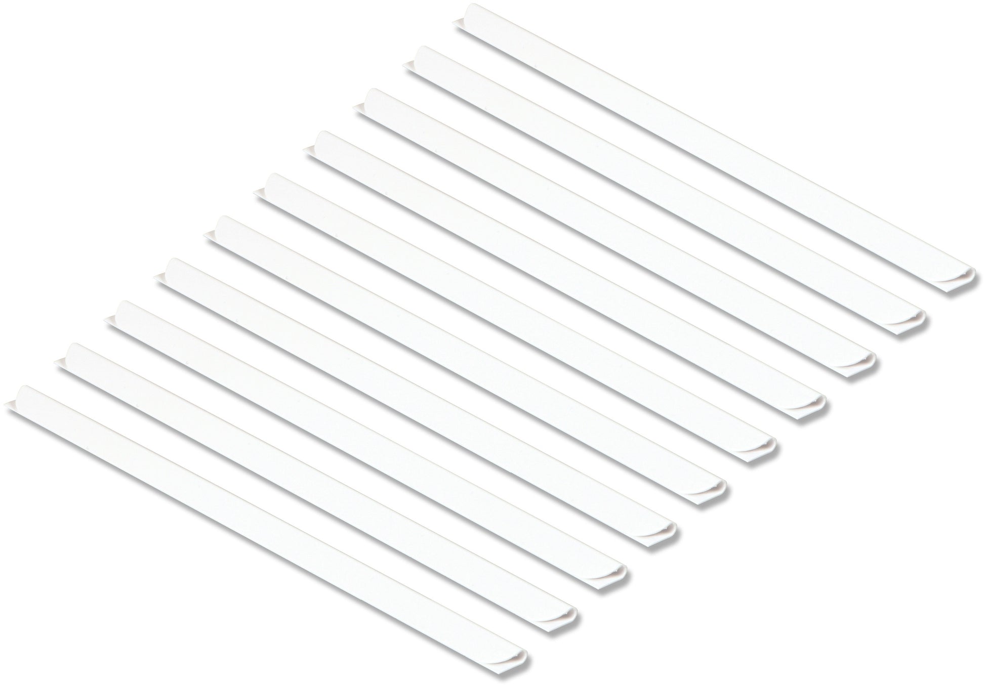 Styro Klemmschiene – A4 – 18 mm, weiss – 10 Stk.