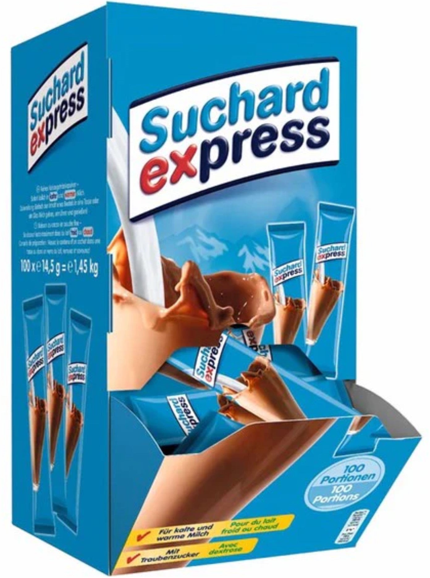 Suchard Kakaogetränkepulver Express (Sticks) – 1,72 kg