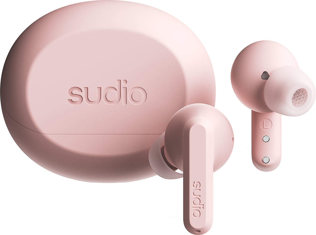 Sudio A3 Pro TWS In-Ear – ANC, BT 5.4, Pink