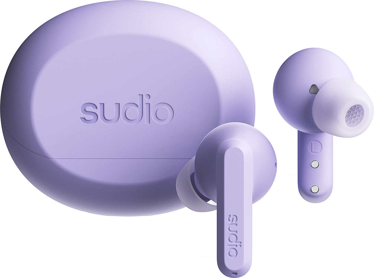 Sudio A3 Pro TWS In-Ear – ANC, BT 5.4, Violett