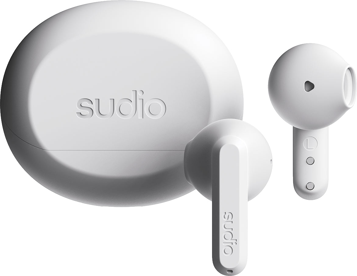 Sudio A3 TWS In-Ear – BT 5.4, USB-C, Weiss