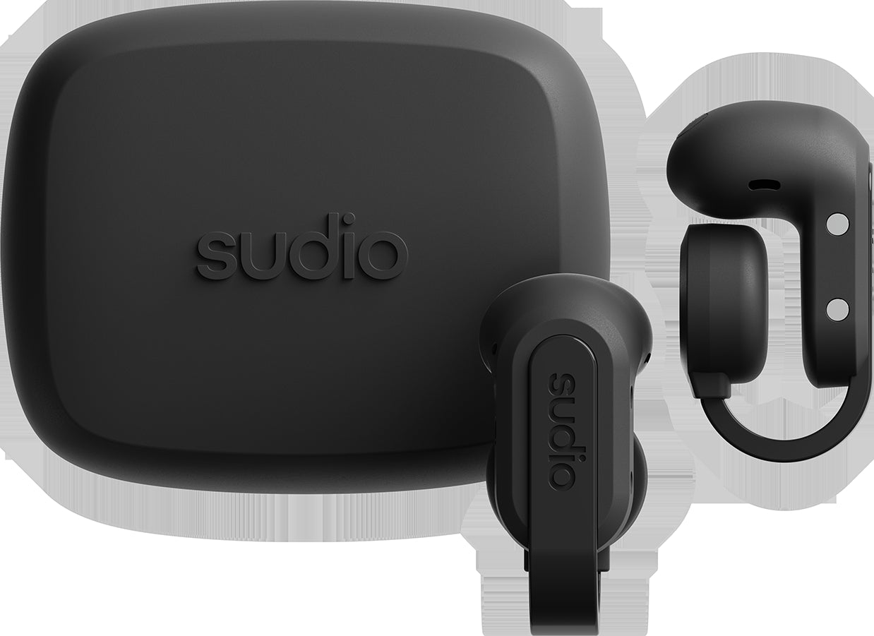 Sudio B3 Ohrbügel True Wireless – BT 5,4, Schwarz