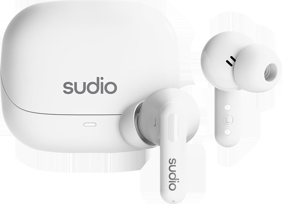 Sudio C8 TWS In-Ear – ANC, Weiss