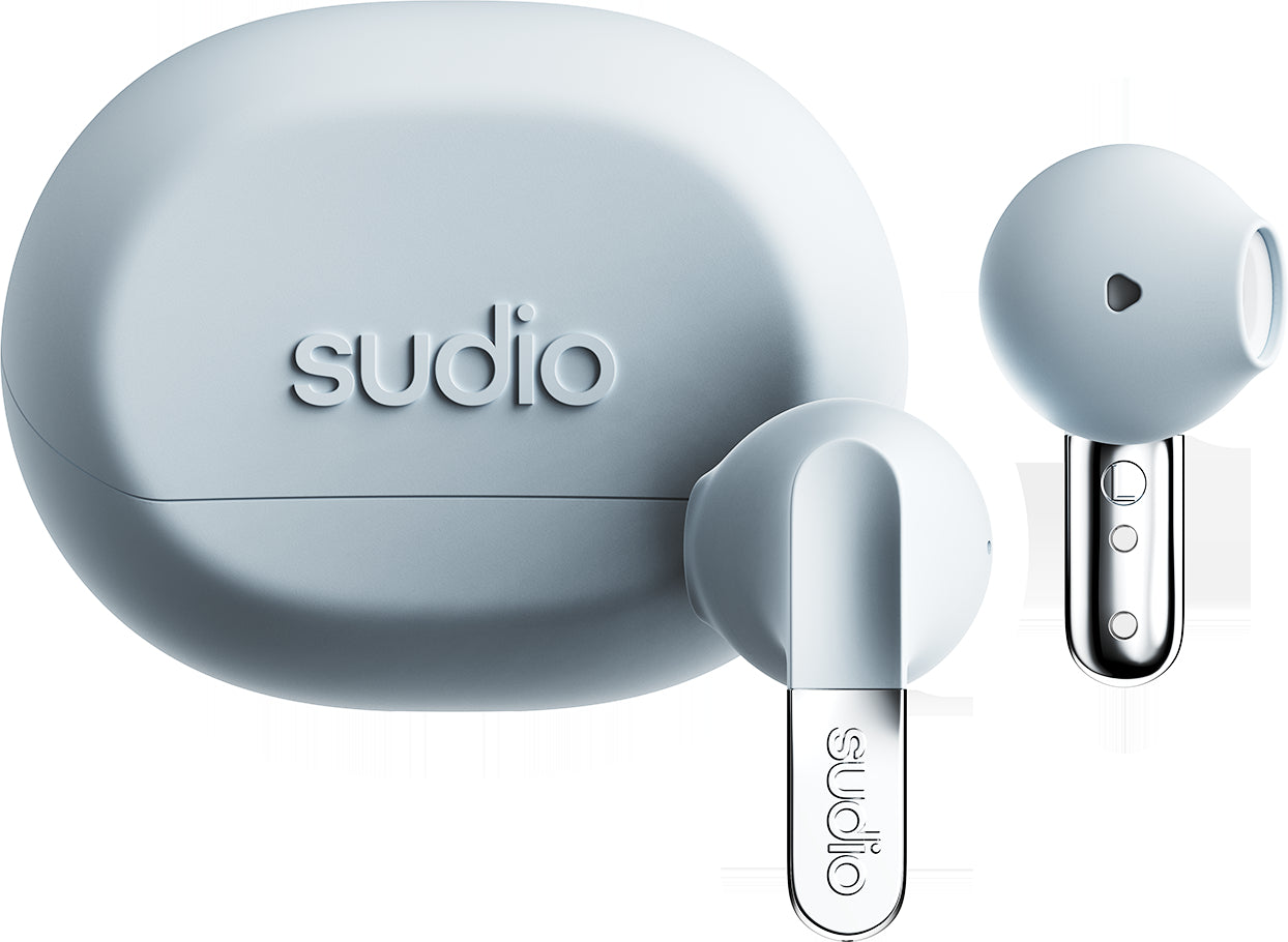 Sudio N3BLU TWS In-Ear – ANC, mit Ladecase, Weiss, BT 5.4