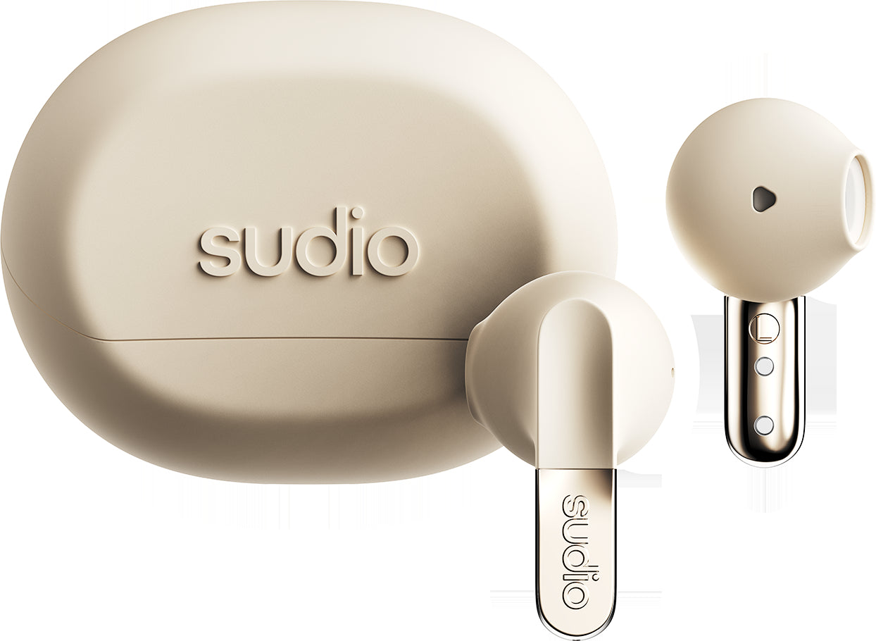 Sudio N3SND TWS In-Ear – Stereo, ANC, mit Ladecase, Weiss, BT 5.4