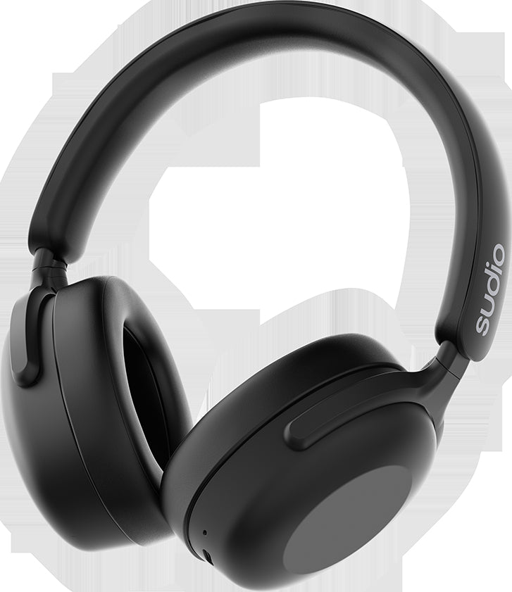 Sudio R4 Over-Ear Kopfhörer – BT 5.4, Schwarz