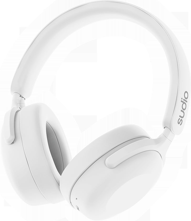 Sudio R4 Over-Ear Kopfhörer – BT 5,4, Weiss