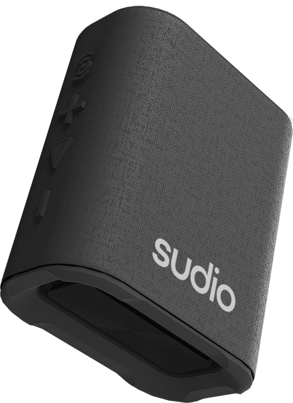 Sudio S2 – Bluetooth-Lautsprecher – Bluetooth 5.3, IP67, 5 h – Schwarz