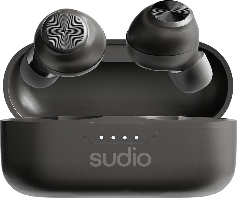 Sudio T3 TWS In-Ear – mit Ladecase, BT 5.4, Schwarz