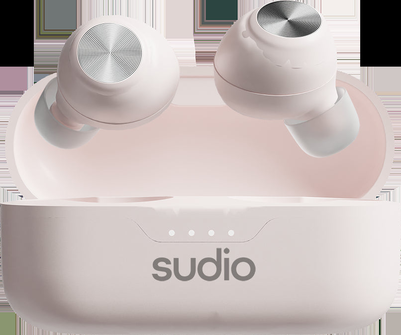 Sudio T3 TWS In-Ear – mit Ladecase, BT 5.4, Pink