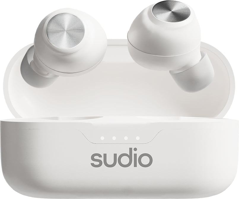 Sudio T3 TWS In-Ear – mit Ladecase, Weiss, BT 5.4