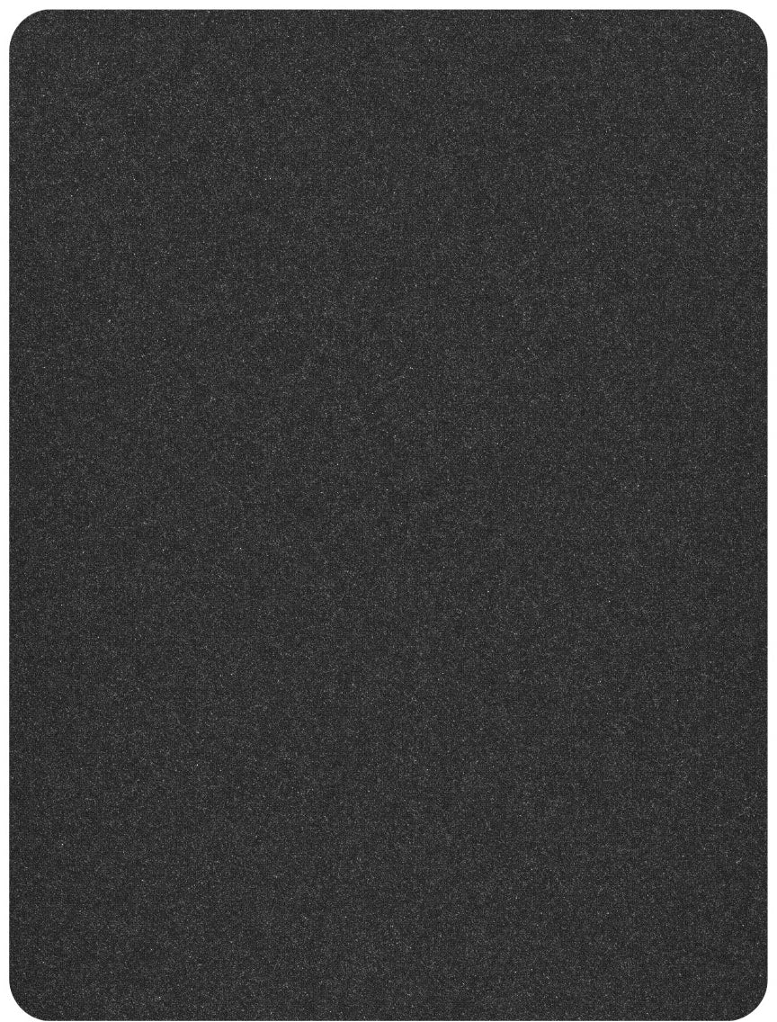 Suono SHAPES Deckensegel – 240 × 180 × 7,4 cm – suonoBOARD, schwarz