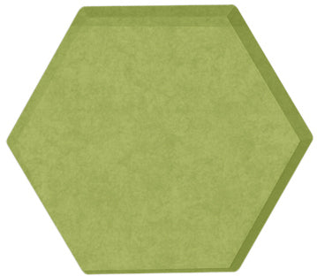 Suono Akustikplatten Hexagon – 10 Platten – 16 × 14 × 5 cm – suonoBOARD, grün