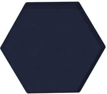 Suono Akustikplatten Hexagon – 10 Platten – 16 × 14 × 5 cm – suonoBOARD, blau