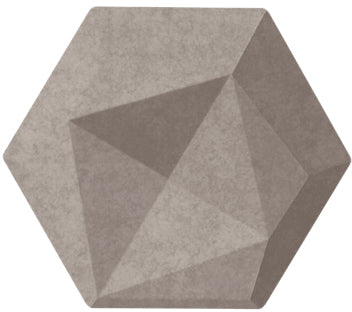 Suono Akustikplatten Hexagon – 10 Platten – 16 × 14 × 2 cm – suonoBOARD, braun