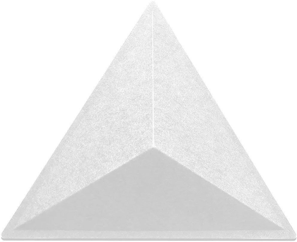 Suono TILES 3D CONE Akustikplatten – 6 Platten – 48 × 42 × 8 cm – suonoBOARD, weiss