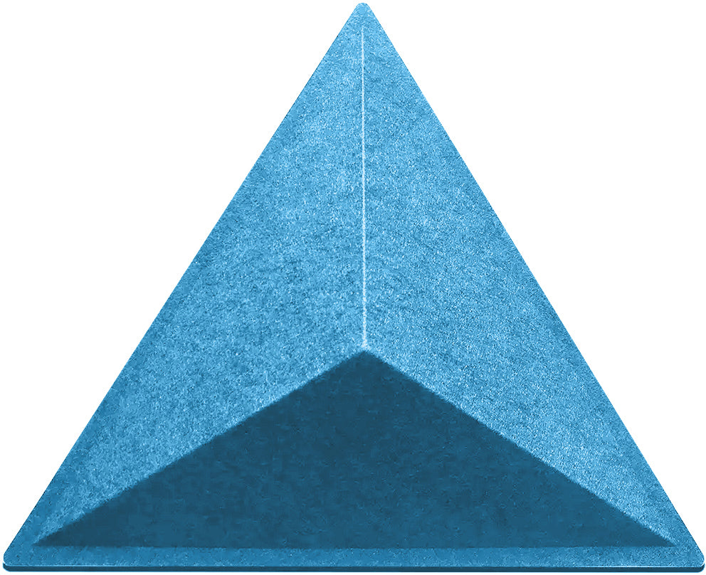 Suono TILES 3D Wandelement – 6-teilig – 48 × 42 × 8 cm – suonoBOARD, blau