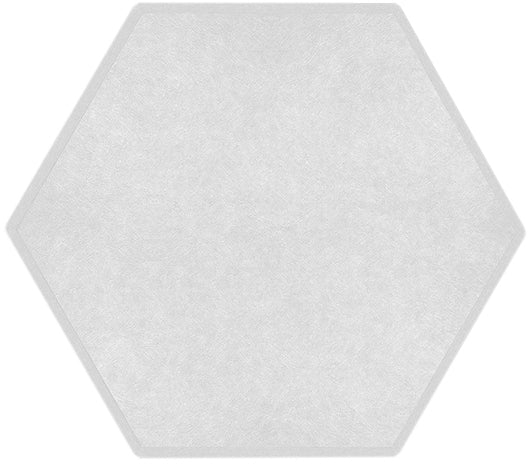 Suono TILES Wandelement L – 8 Platten – 60 × 52 × 1,2 cm – suonoBOARD, weiss