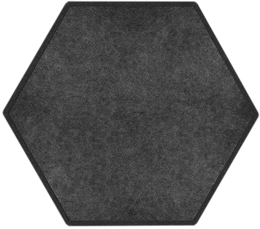 Suono TILES Wandelement L – 8 Platten – 59 × 63,5 × 11 cm – suonoBOARD, schwarz