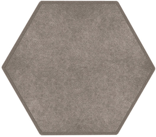 Suono Akustikplatten Hexagon – 8 Platten – 59,5 × 63,5 × 11 cm – suonoBOARD, braun