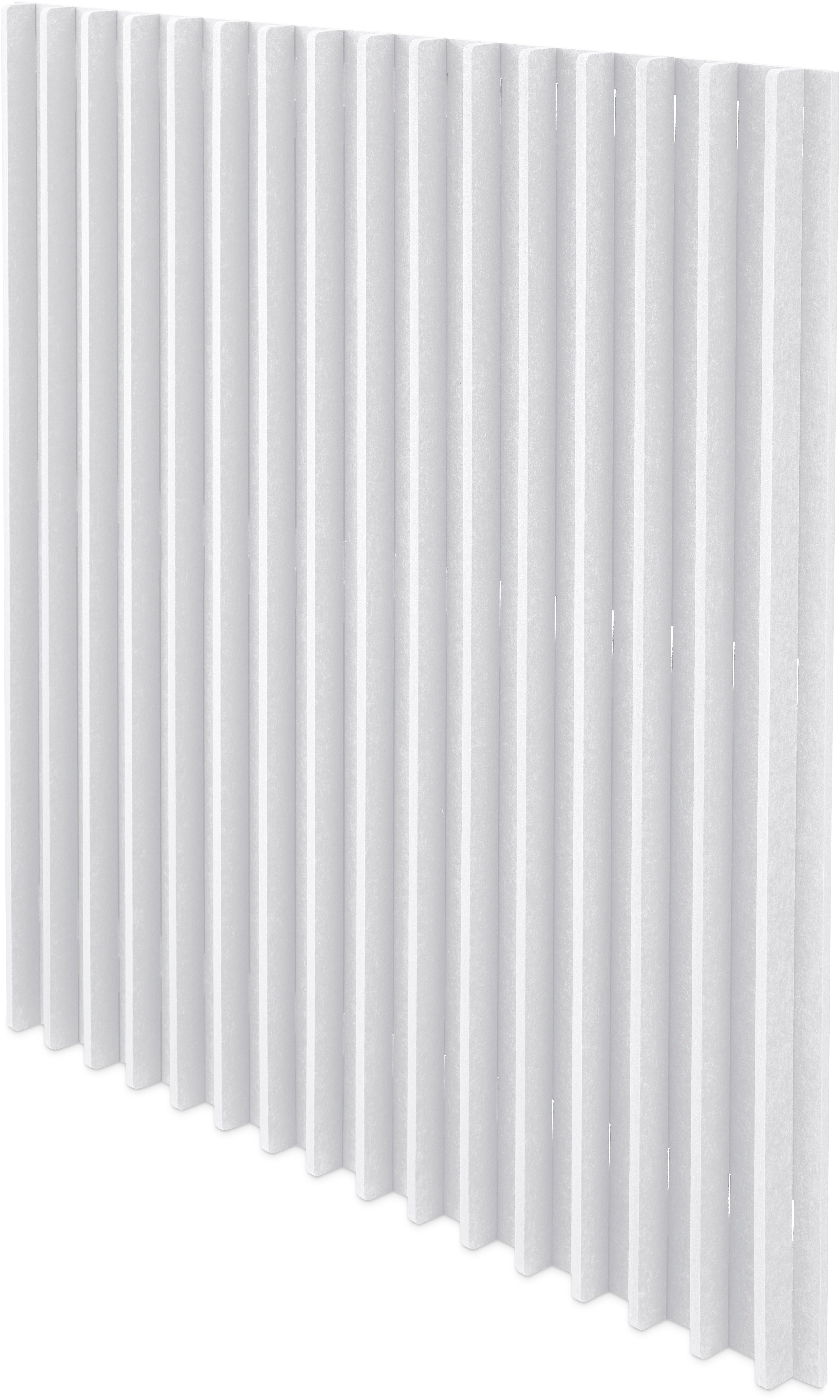 Suono BLADES Akustikplatten – 120 × 120 × 5 cm – suonoBOARD, weiss