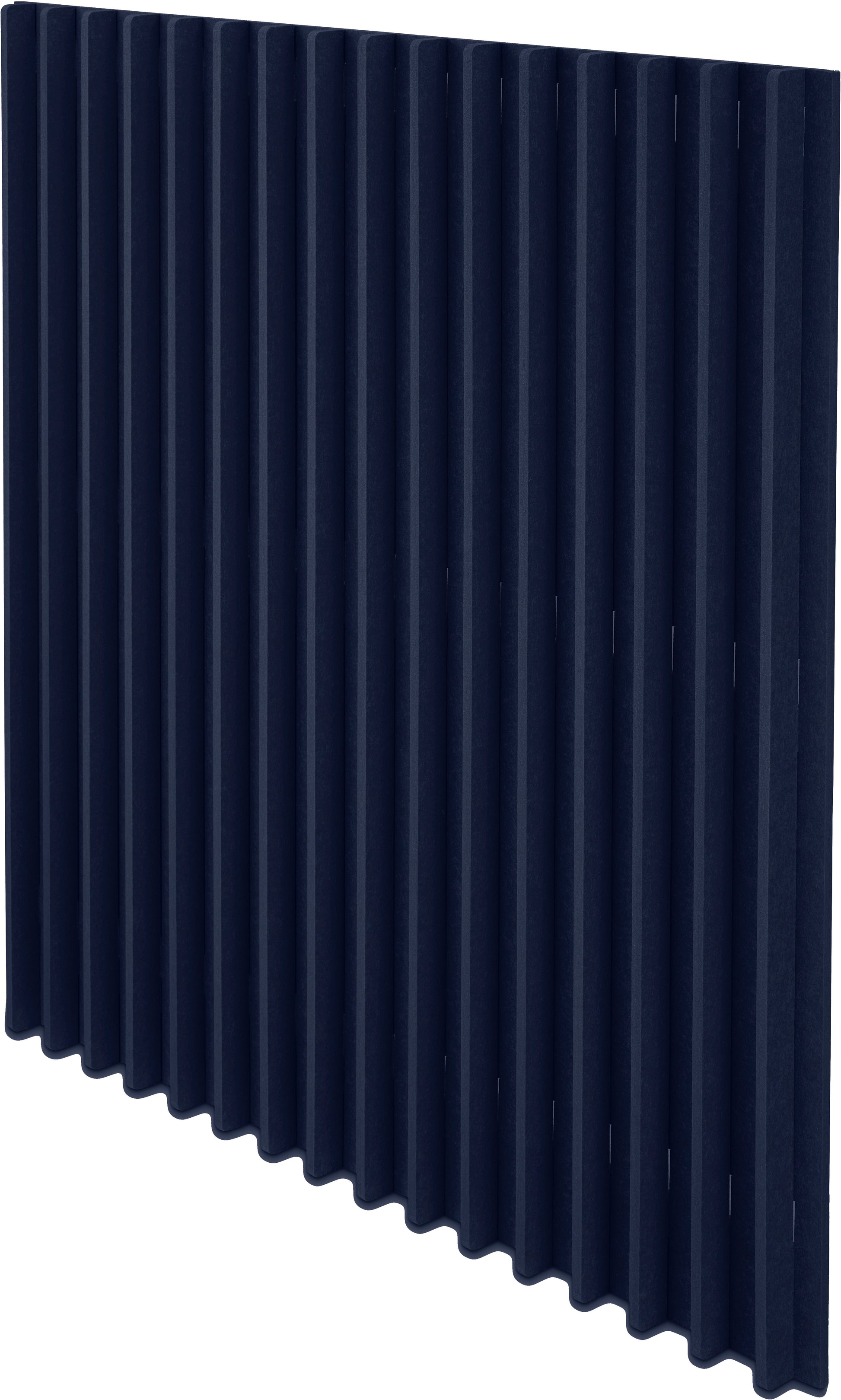 Suono BLADES Wandelement – 120 × 120 × 5 cm – suonoBOARD, blau
