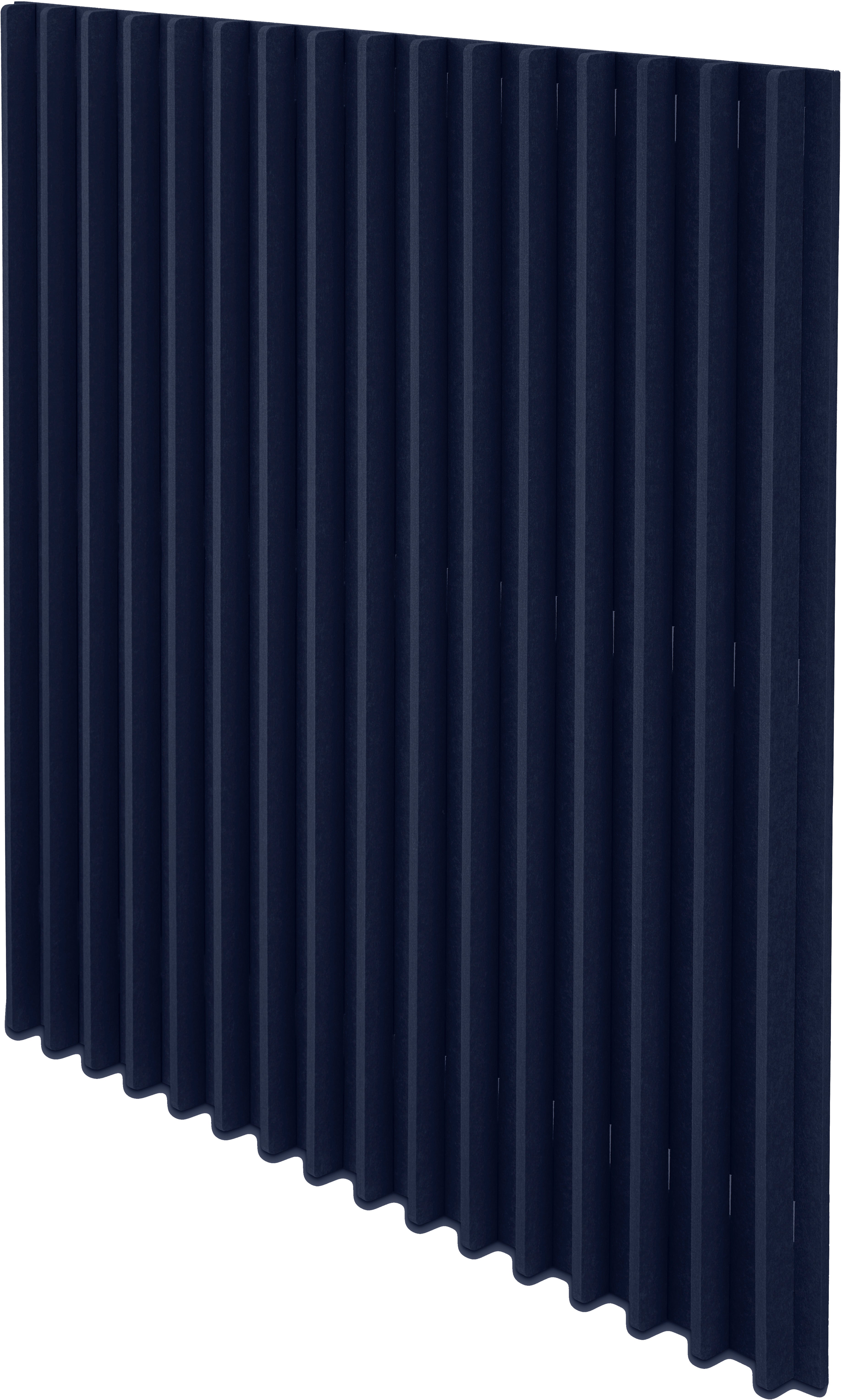 Suono BLADES Wandelement – 120 × 120 × 5 cm – suonoBOARD, blau