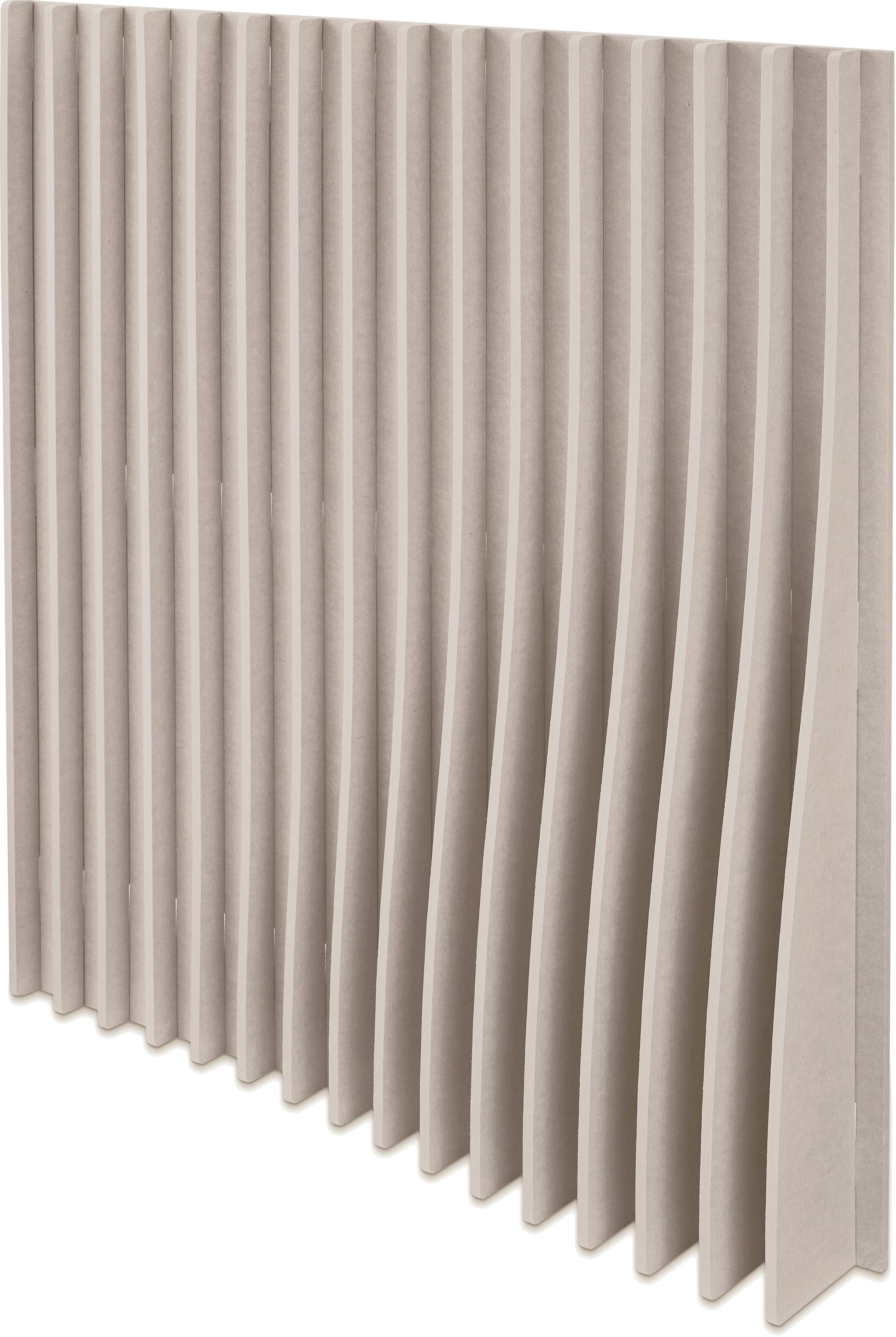 Suono BLADES Wandelement – 120 × 120 × 16 cm – suonoBOARD, braun