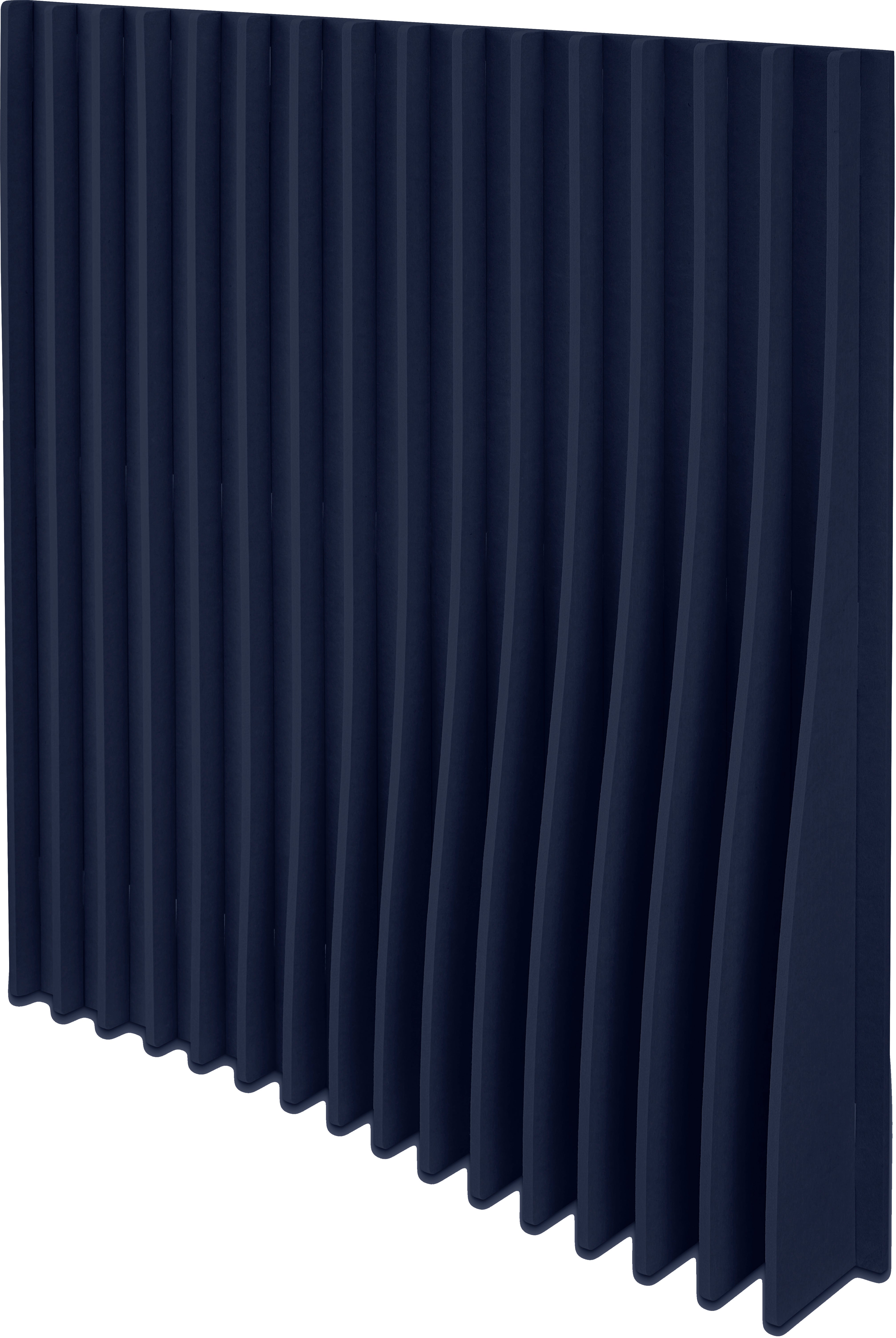 Suono BLADES Akustikplatten – 120 × 120 × 16 cm – suonoBOARD, blau