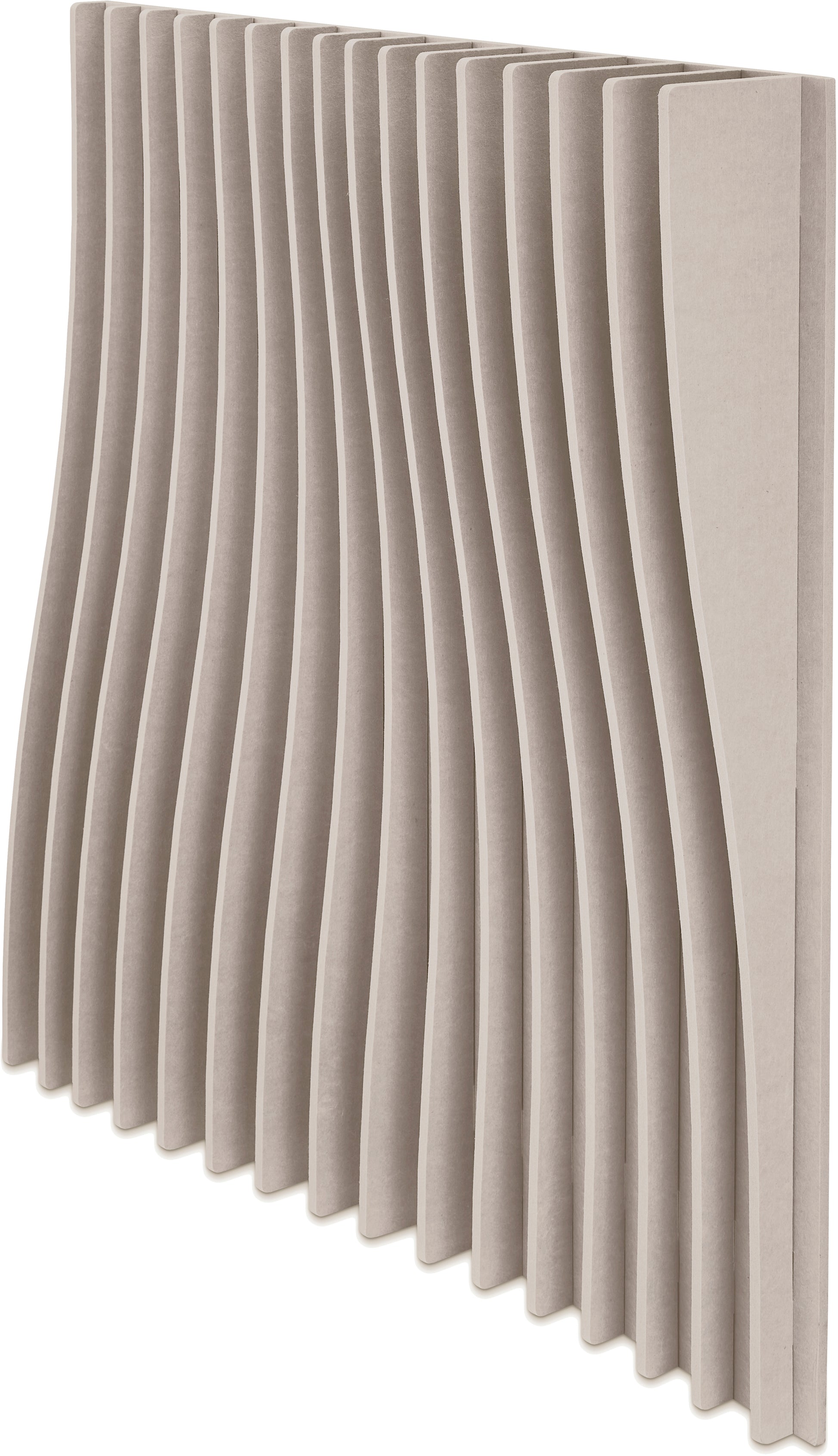 Suono BLADES Wandelement – 120 × 120 × 16 cm – suonoBOARD, braun