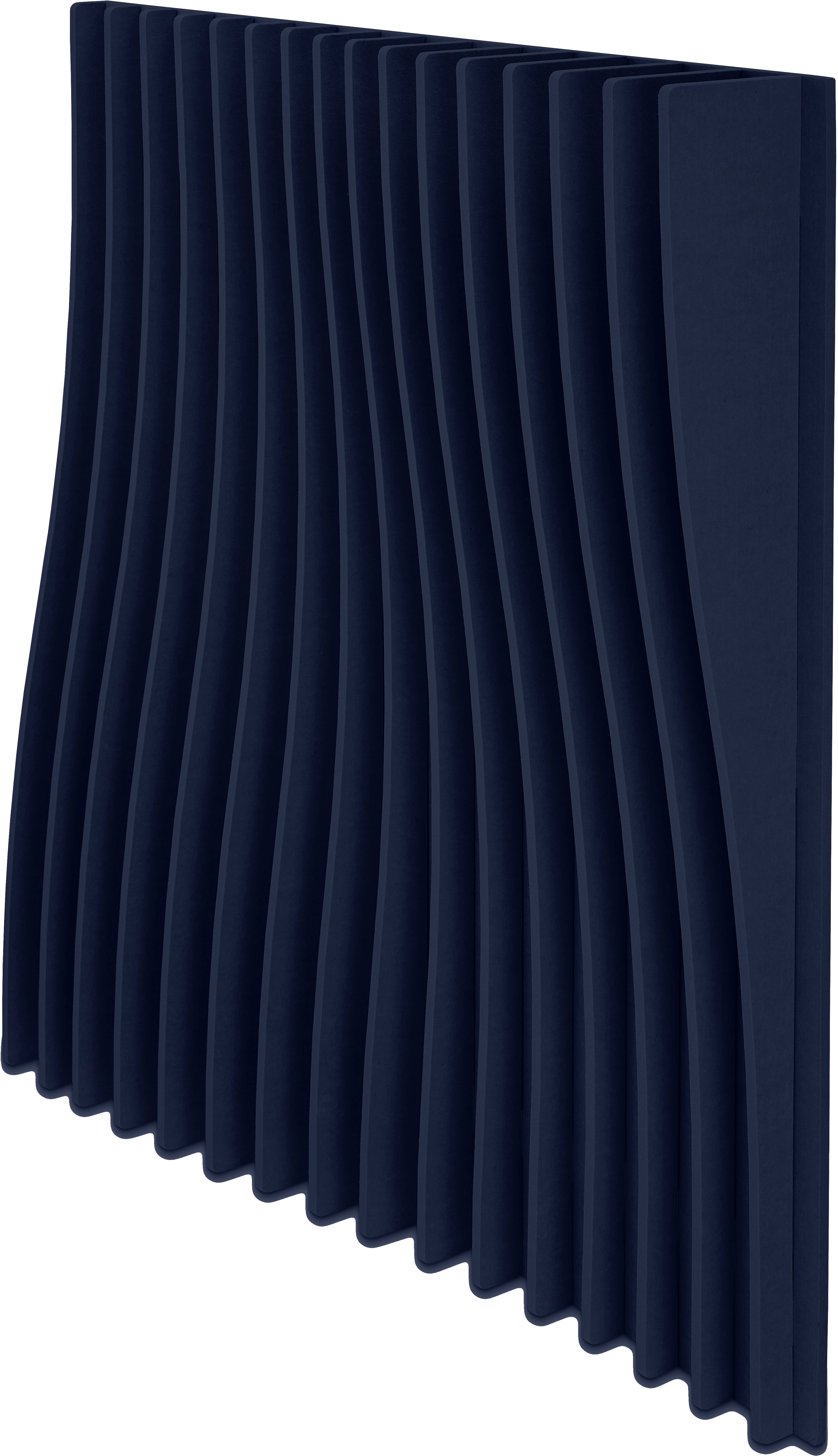Suono BLADES Akustikplatten – 120 × 120 × 16 cm – suonoBOARD, blau