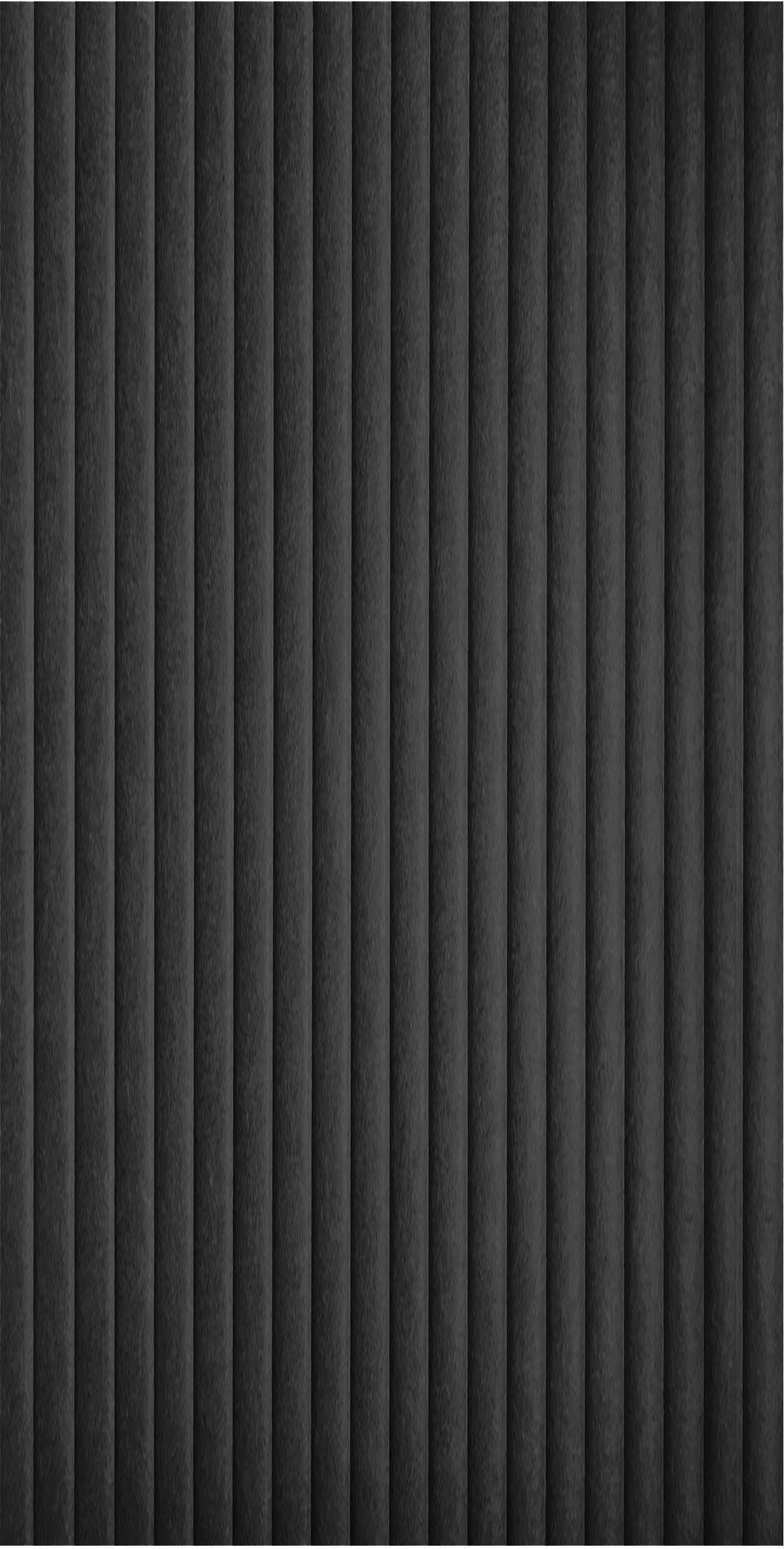 Suono STRUCTURE Wandelement – 240 × 120 × 1,2 cm – suonoBOARD, schwarz – 2-teilig