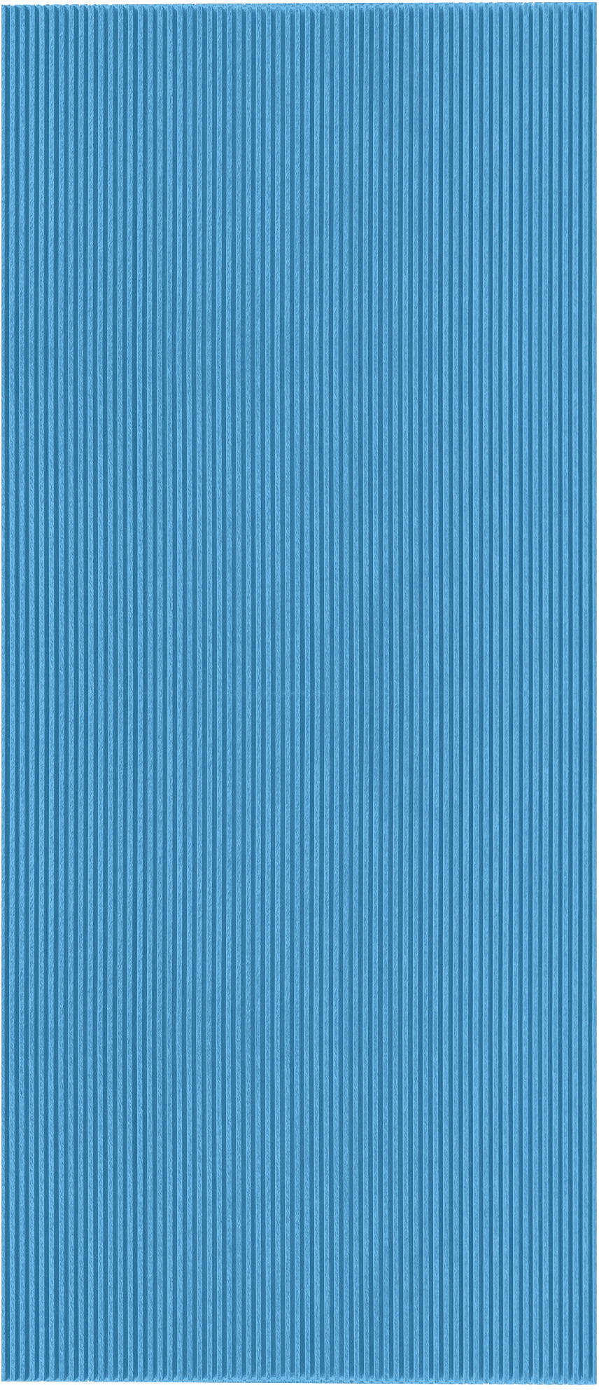 Suono STRUCTURE Wandelement – 240 × 120 × 1,2 cm – suonoBOARD, blau – 2-teilig