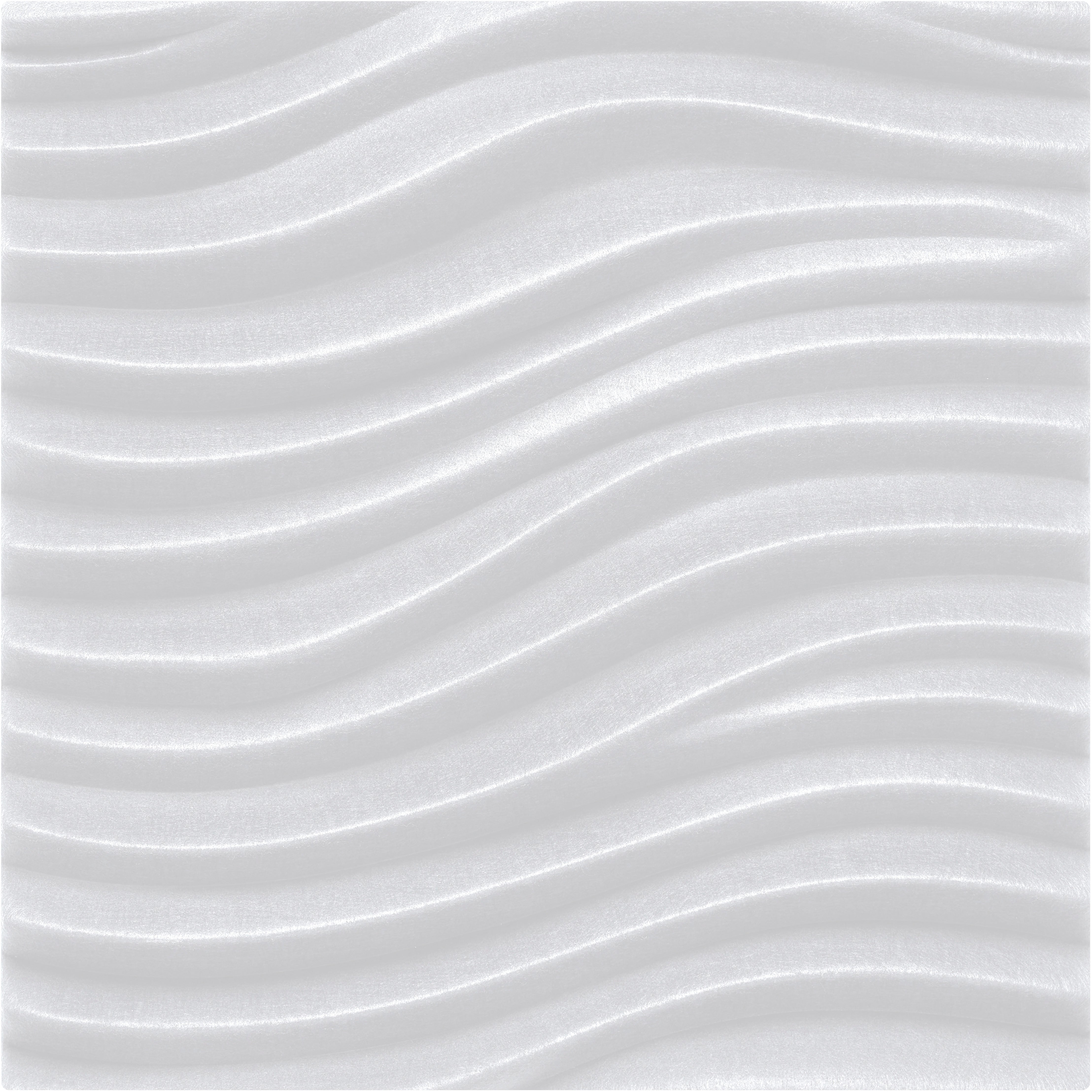 Suono Akustikplatten Hexagon – 4 Platten – 60 × 60 × 7,4 cm – suonoBOARD, weiss