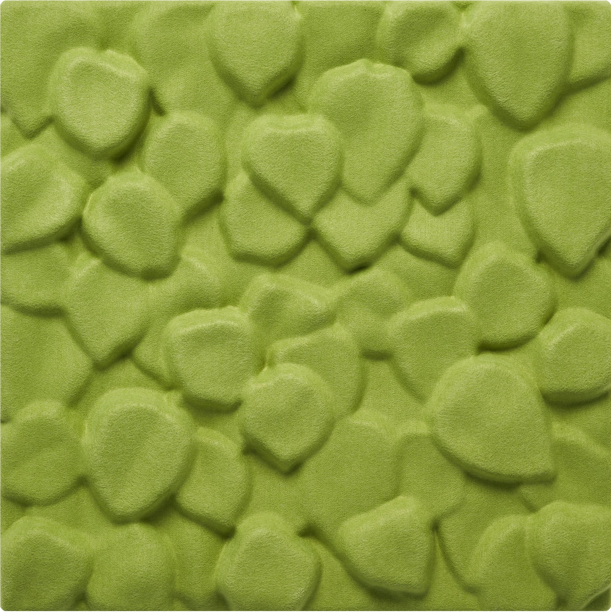 Suono SCULPTURE Wandelement – 4 Platten – 60 × 60 × 7,4 cm – suonoBOARD, grün