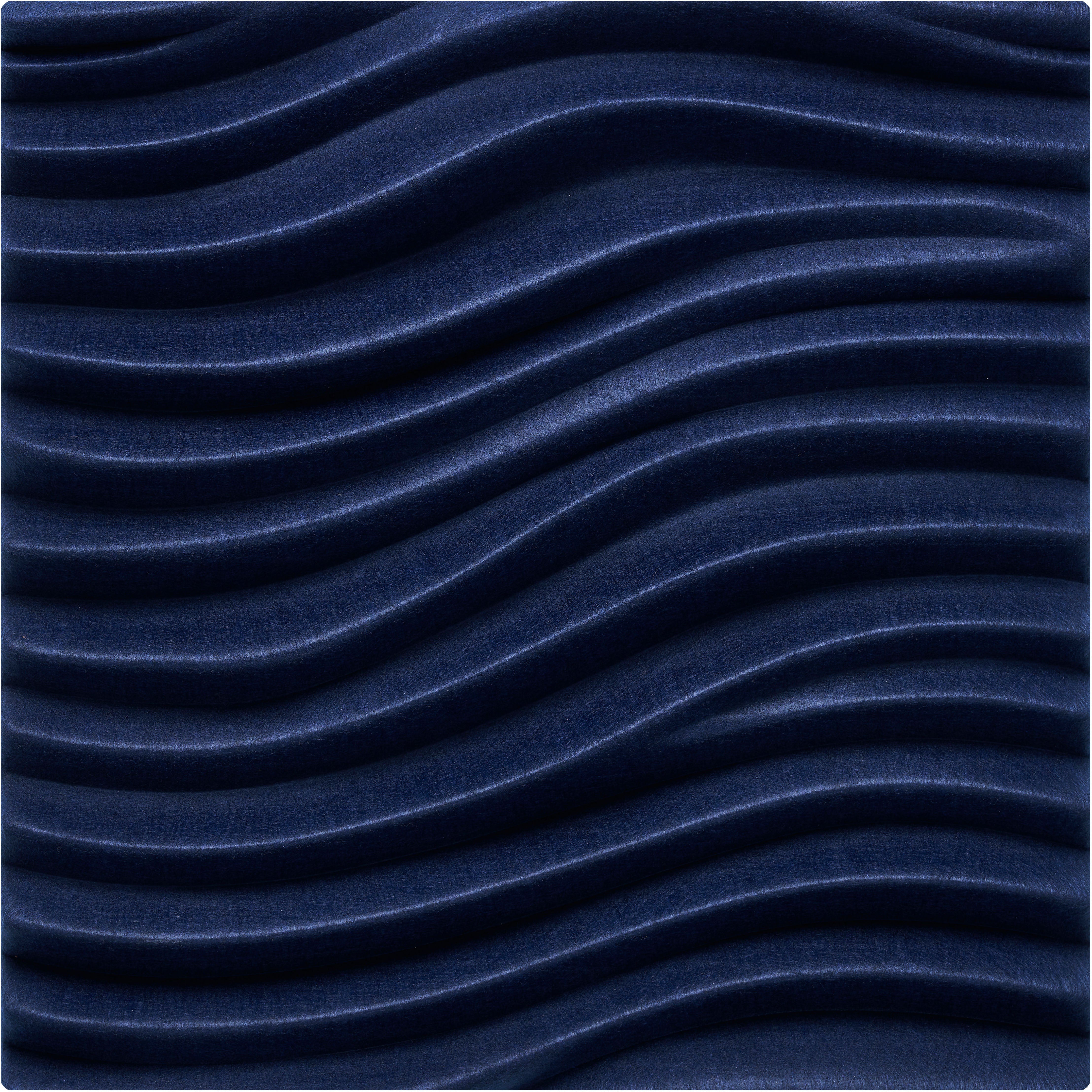 Suono SCULPTURE Akustikplatten – 4-teilig – 60 × 60 × 7,4 cm – suonoBOARD, blau