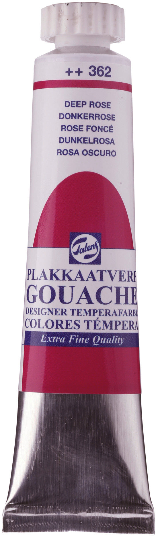 Talens Gouache (Plakatfarbe) – Rosa 362/7, matt – 20 ml Tube
