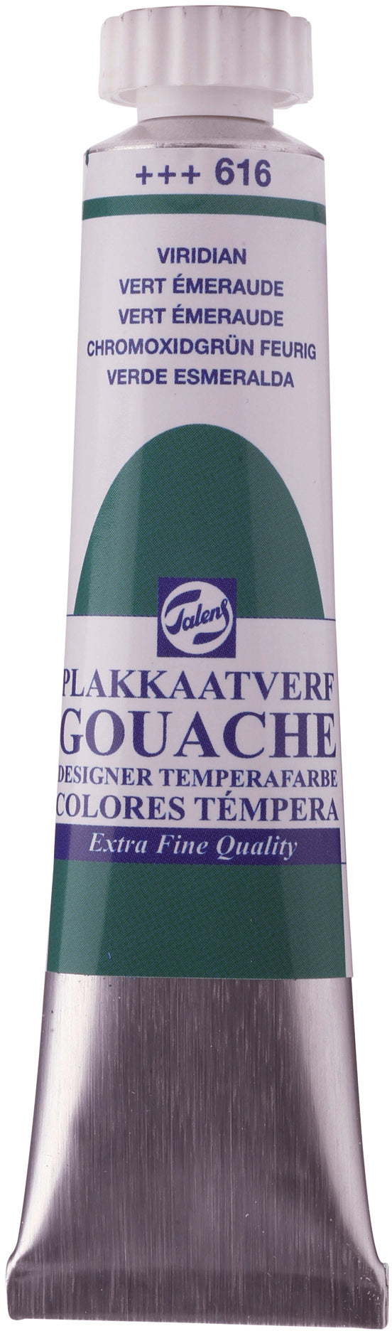 Talens Gouache (Plakatfarbe) – Grün 616/7, matt – 20 ml