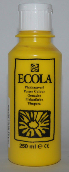 Talens Ecola Plakatfarbe – Gelb 200, matt – 250 ml