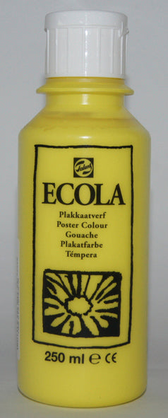 Talens ECOLA Plakatfarbe – Gelb 205, matt – 250 ml