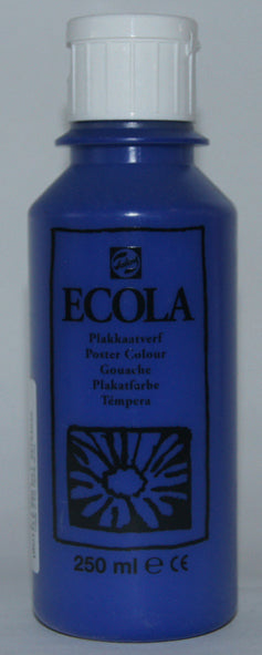Talens ECOLA Plakatfarbe – Dunkelblau 502, matt – 250 ml