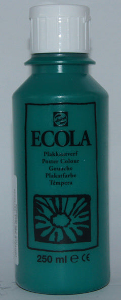 Talens Ecola Plakatfarbe – Dunkelgrün 602, matt – 250 ml