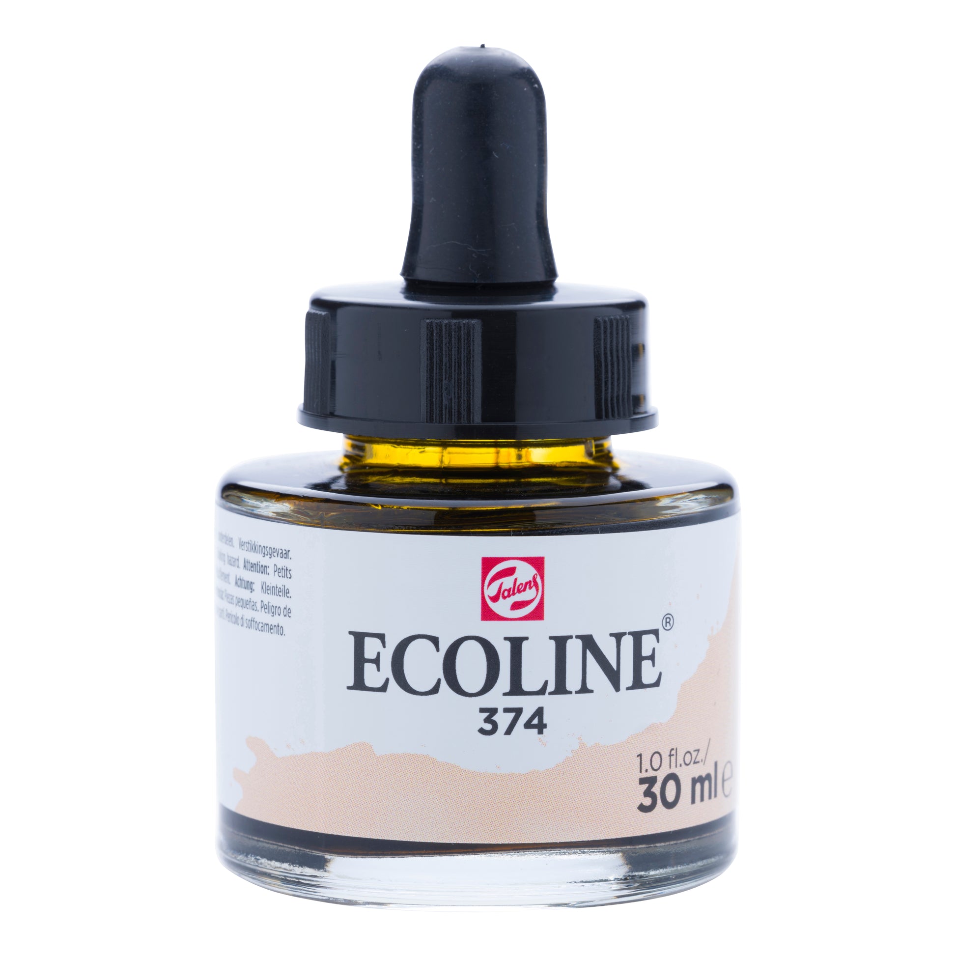 Talens Ecoline Deckfarbe – Pink Beige – 30 ml – für Aquarellpapier, Zeichenpapier, Karton