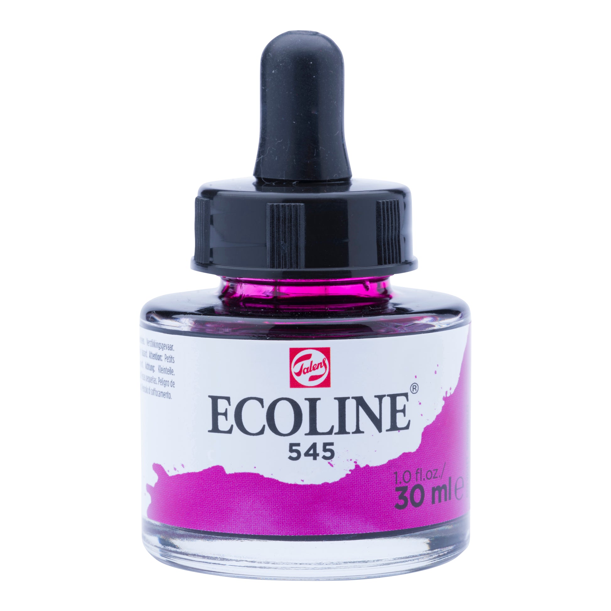 Talens Ecoline Deckfarbe – Rotviolett – 30 ml – für Aquarellpapier, Zeichenpapier, Karton