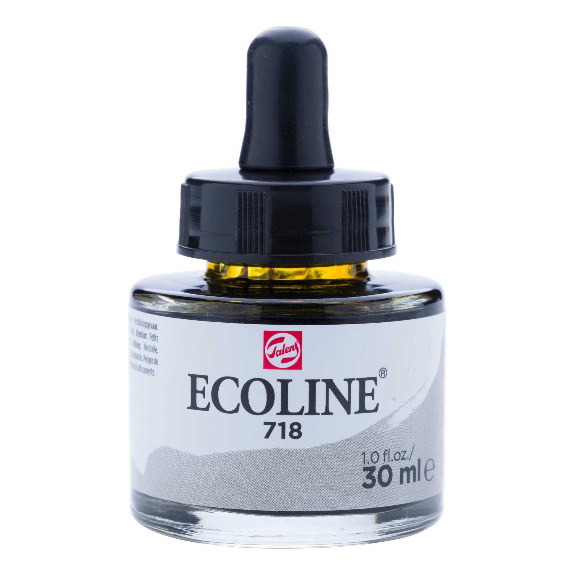 Talens Ecoline Gouache – Warmgrau – 30 ml – für Aquarellpapier, Zeichenpapier, Karton